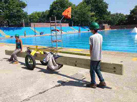 Parsons Students Team Up with NYC Parks to Improve a Brooklyn Recreation Center and Pool