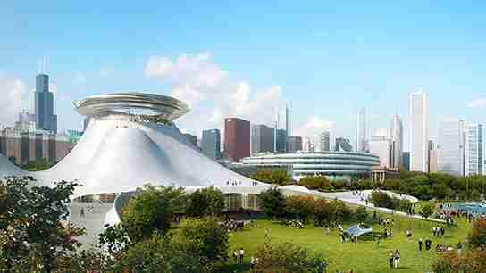 Preview the Futuristic Lucas Museum of Narrative Art